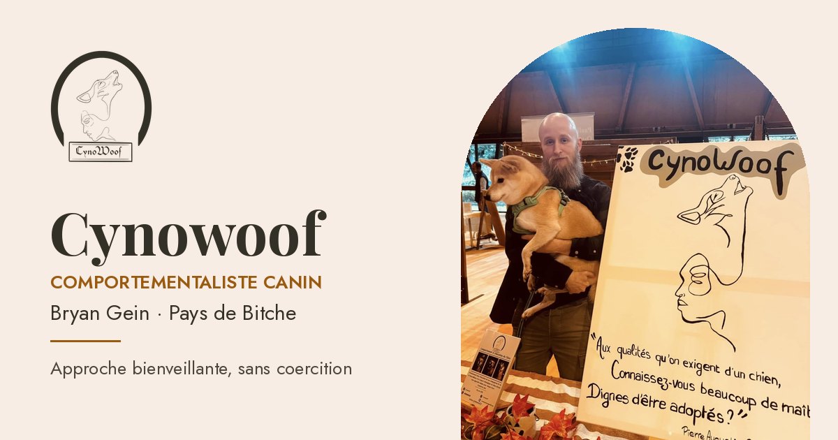 Le site Cynowoof fait peau neuve